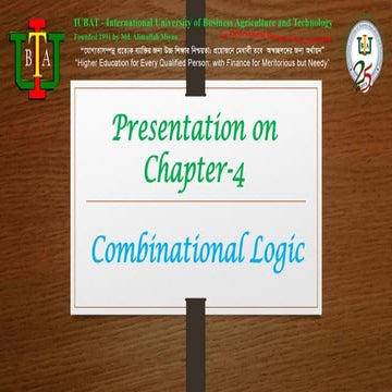 Combinational logic circuit | PPT