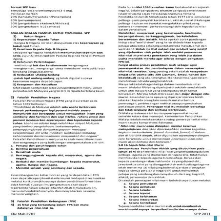 Combination of notes for spp | DOCX