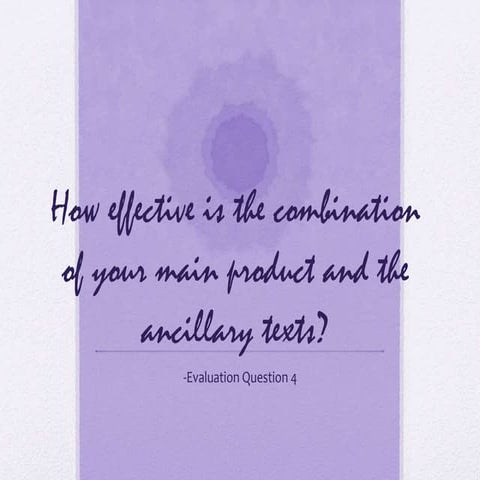 Combination of my products