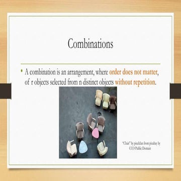 Combinations