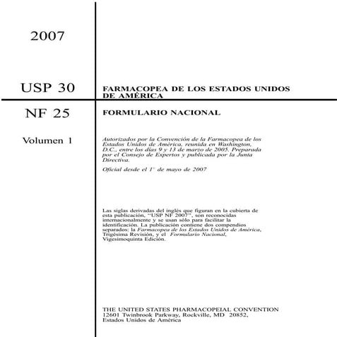 Farmacopea USP-vol1-spa