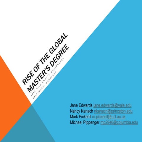 Study Abroad After Graduation: The Rise of the Global Master’s Degree