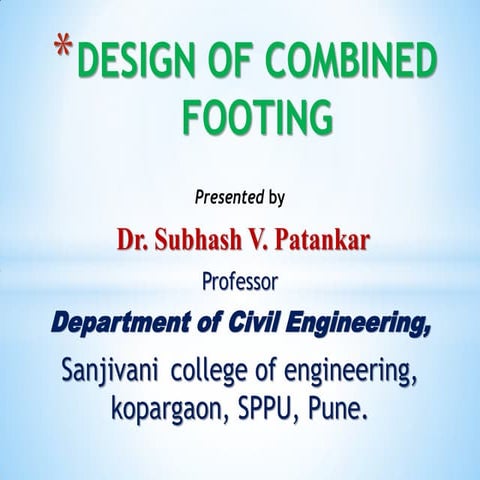 Combined footing 1-1-18