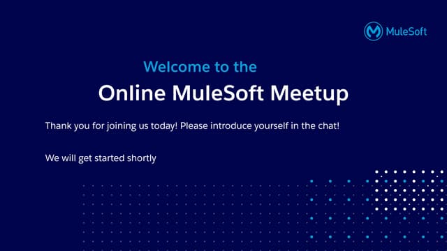 MuleSoft Online Meetup - Salesforce Streaming APIs