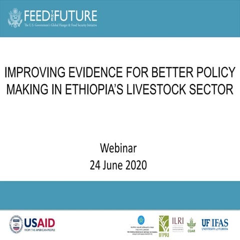 Improving evidence for better policy making in Ethiopia’s livestock sector 