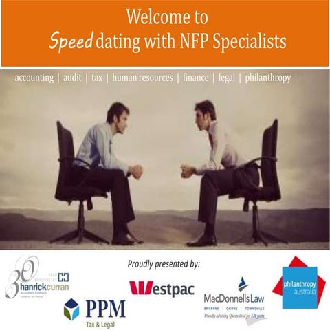 Not For Profit Specialists presentation