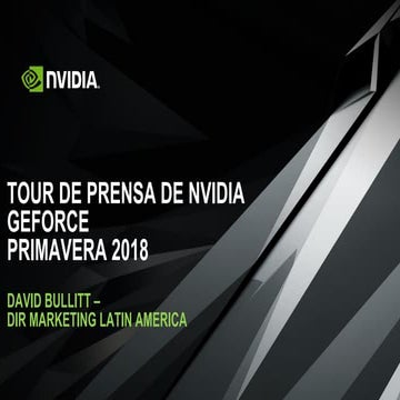 NVdia Argentina Press Deck - Mayo 2018