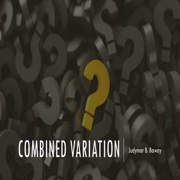 COMBINED VARIATION.pptx