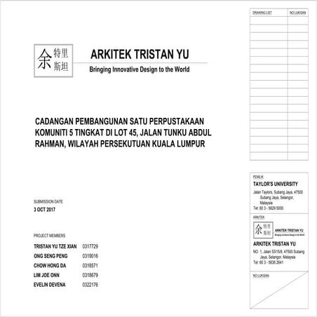 Building Technology 2 - BOMBA plans