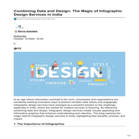 Combining Data and Design The Magic of Infographic Design Services in India.pdf