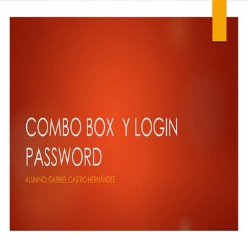 Combobox Y Listbox | PPT