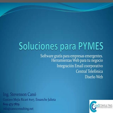 Soluciones tecnológicas para PYMES