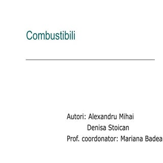 Combustibili