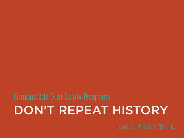 Combustible Dust Safety Programs PPT Combustible Dust Safety Programs PPT
