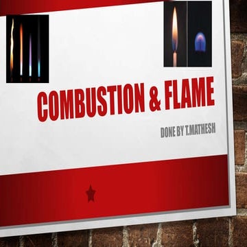 Combustion & flame cbse 8th class SCIENCE PHYSICS
