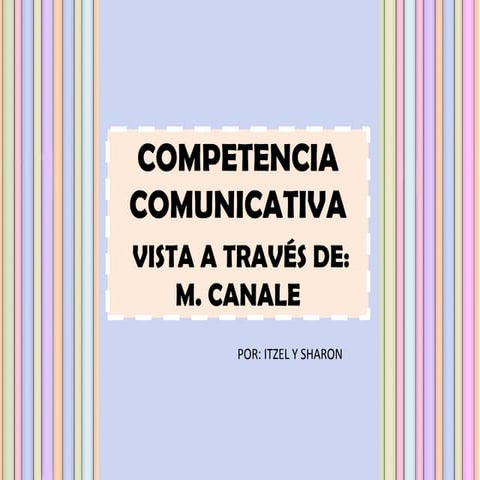 COMPETENCIAS COMUNICATIVAS | PPTX
