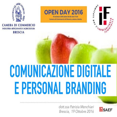 Comunicazione digitale e personal branding