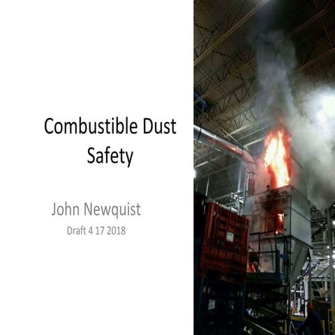 Coal Dust Explosion and its Safety at Thermal Power Plant | PPTX