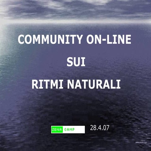 Come nasce una community WEB 2.0