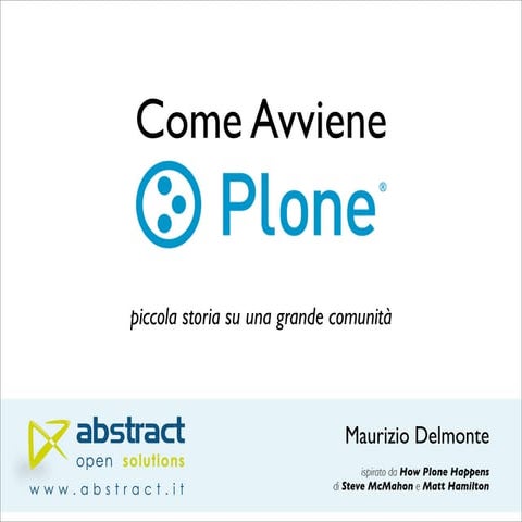 Come Avviene Plone