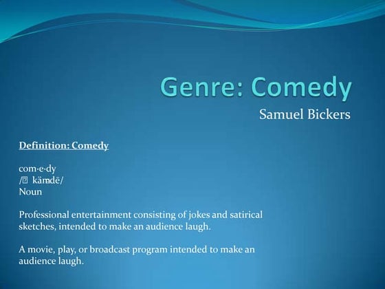 Media movie plot presentation 1 | PPT