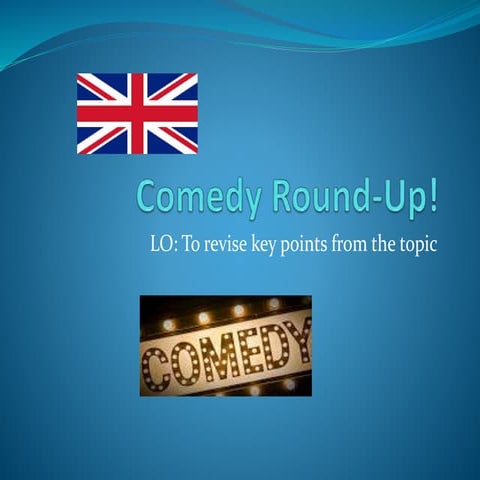 Comedy round up!