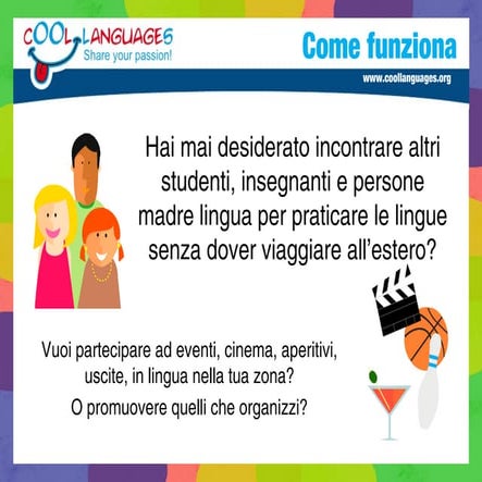 www.coollanguages.or come funziona