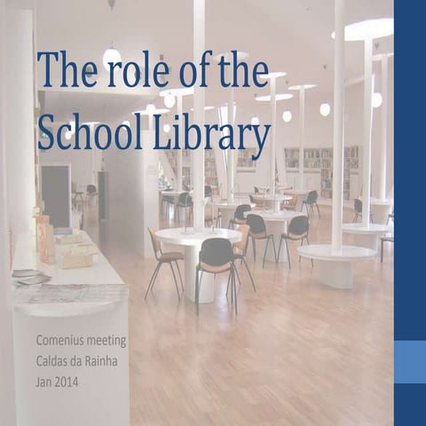 The role of the school library in the comunity