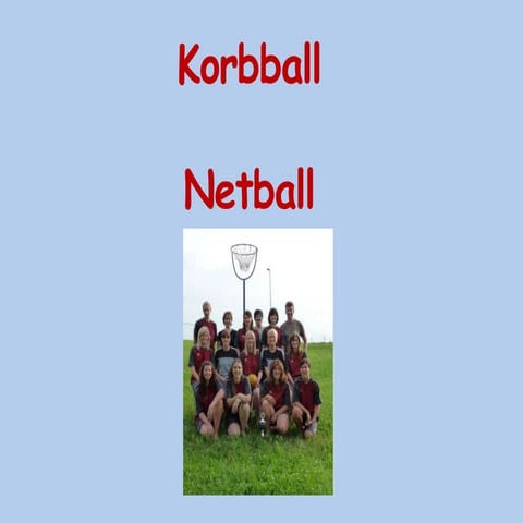 Netball powerpoint | PPTX