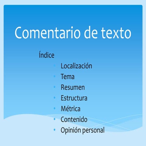 Comentario (fragmento) Égloga I de Garcilaso