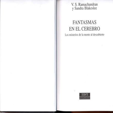 Fantasmas en el Cerebro