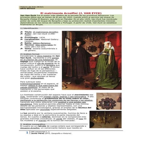 El matrimonio Arnolfini_ JAN VAN EYCK