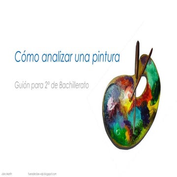 Cómo analizar una pintura