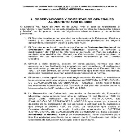 Comentarios Al Decreto