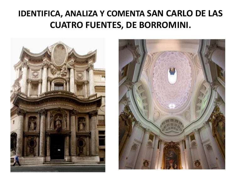 Comentario San Carlos de las Cuatro Fuentes de Borromini