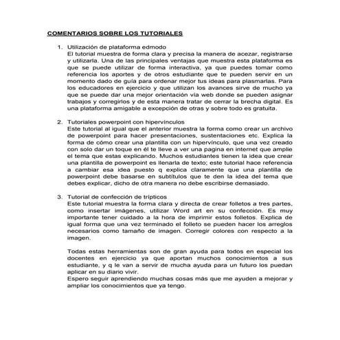 Comentarios sobre los_tutoriales_prof_botacio