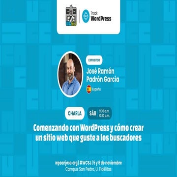 Comenzando con WordPress y cómo crear un sitio web que.pdf