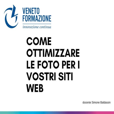 Come ottimizzare le foto per i vostri siti web