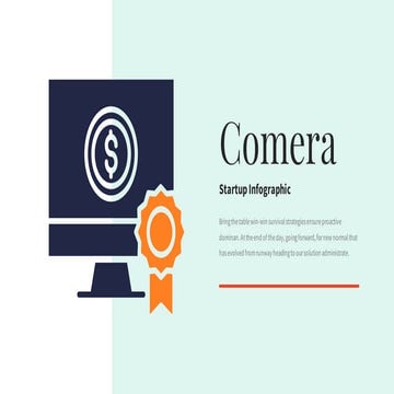 Comera : Pitch Deck Infographic - Light