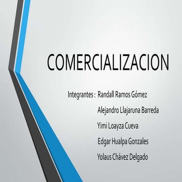 Comercializacion