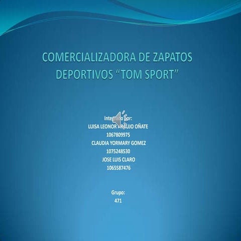 Comercializadora de zapatos deportivos
