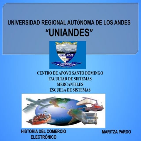 HISTORIA DEL COMERCIO