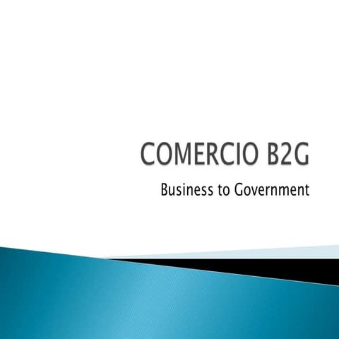 Comercio B2G