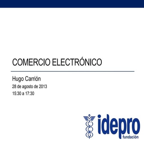 Comercio Electrónico