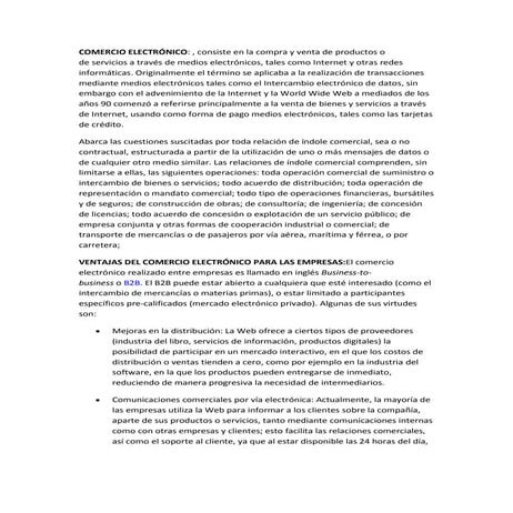 Comercio electrónico