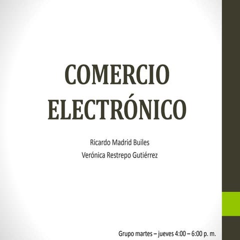 Comercio electrónico