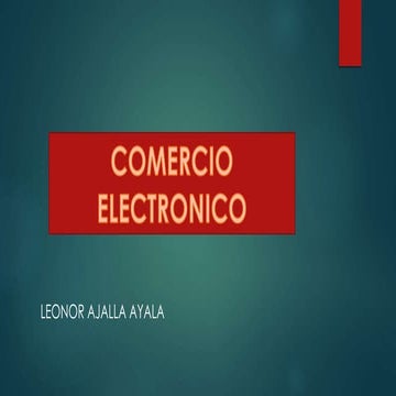 Comercio electronico