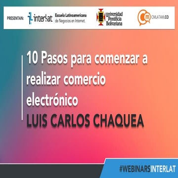 Comercio electrónico 10 pasos para comenzar