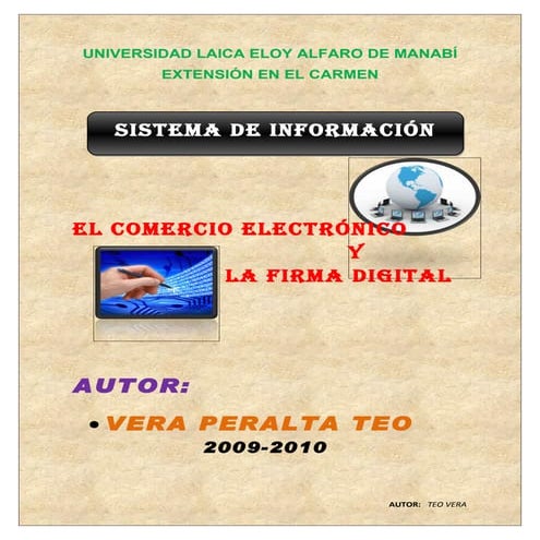 Comercio Electronico Y Firma Digital