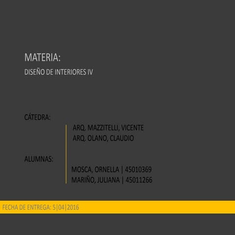 Comercios. Mosca. Mariño